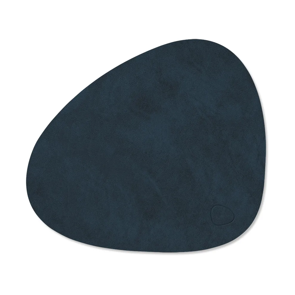 Nupo placemat curve S, Midnight blue LIND DNA