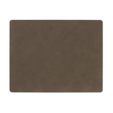 Nupo placemat square L - Caviar - LIND DNA