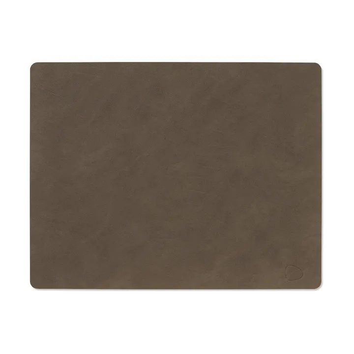 Nupo placemat square L - Caviar - LIND DNA