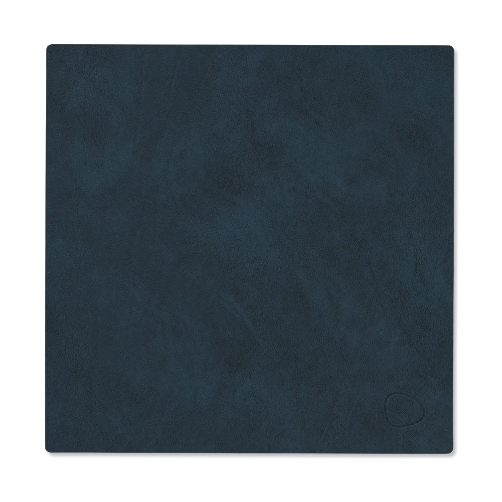 Nupo placemat square reversible S 1 pcs, Midnight blue-petrol LIND DNA