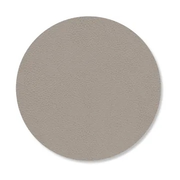 Serene coaster circle Ø10 cm - Ash - LIND DNA