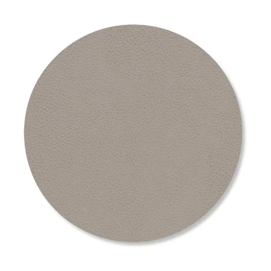Serene coaster circle Ø10 cm - Ash - LIND DNA
