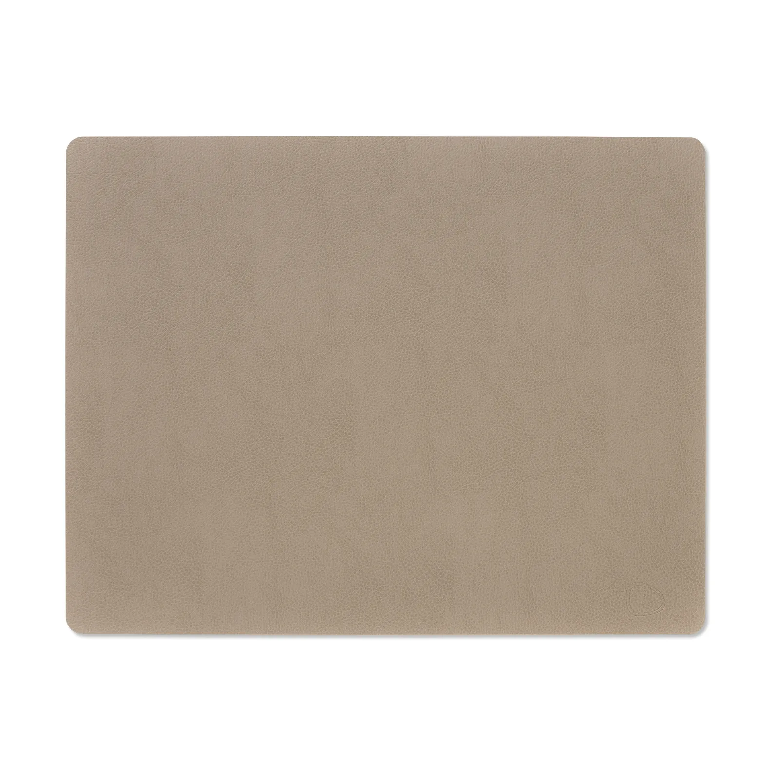 Serene placemat square L 35x45 cm, Mole Grey LIND DNA