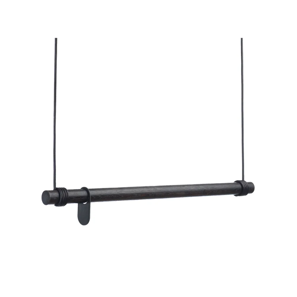 Swing hanger, Oak black, l, string black LIND DNA