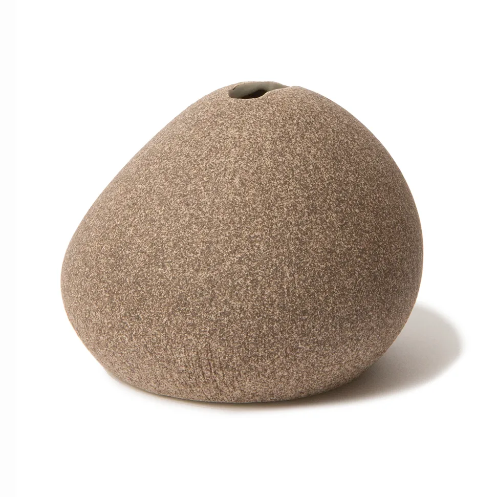 Asti vase small, Sand dark Lindform
