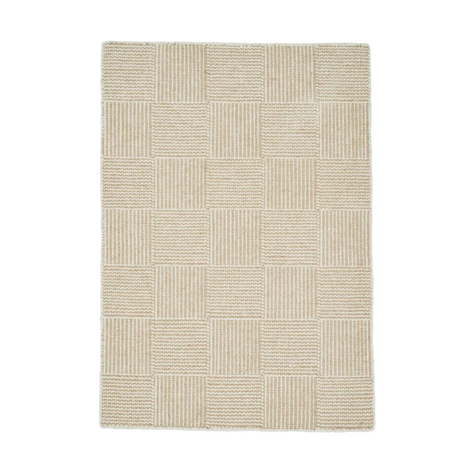 Linie Design Chess rug, White, 200x300 cm Linie Design