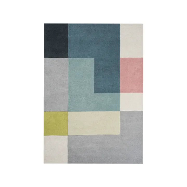 Ometri rug - Lime, 200x300 cm, lime, 200x300 cm - Linie Design
