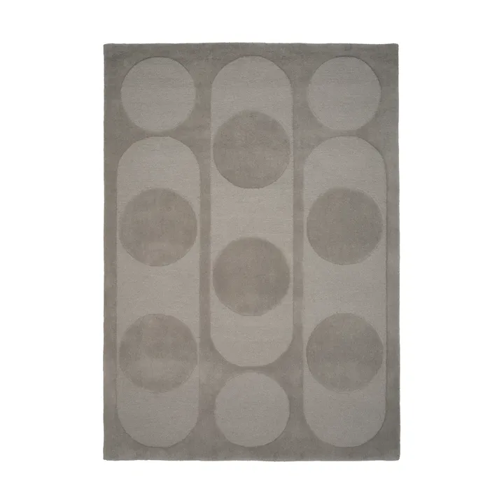 Orb Alliance wool carpet - Grey. 250x350 cm - Linie Design
