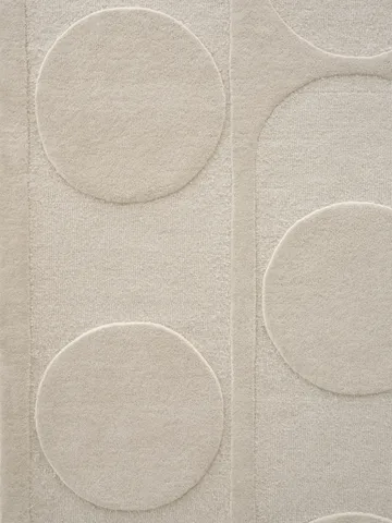 Orb Alliance wool carpet - White. 170x240 cm - Linie Design