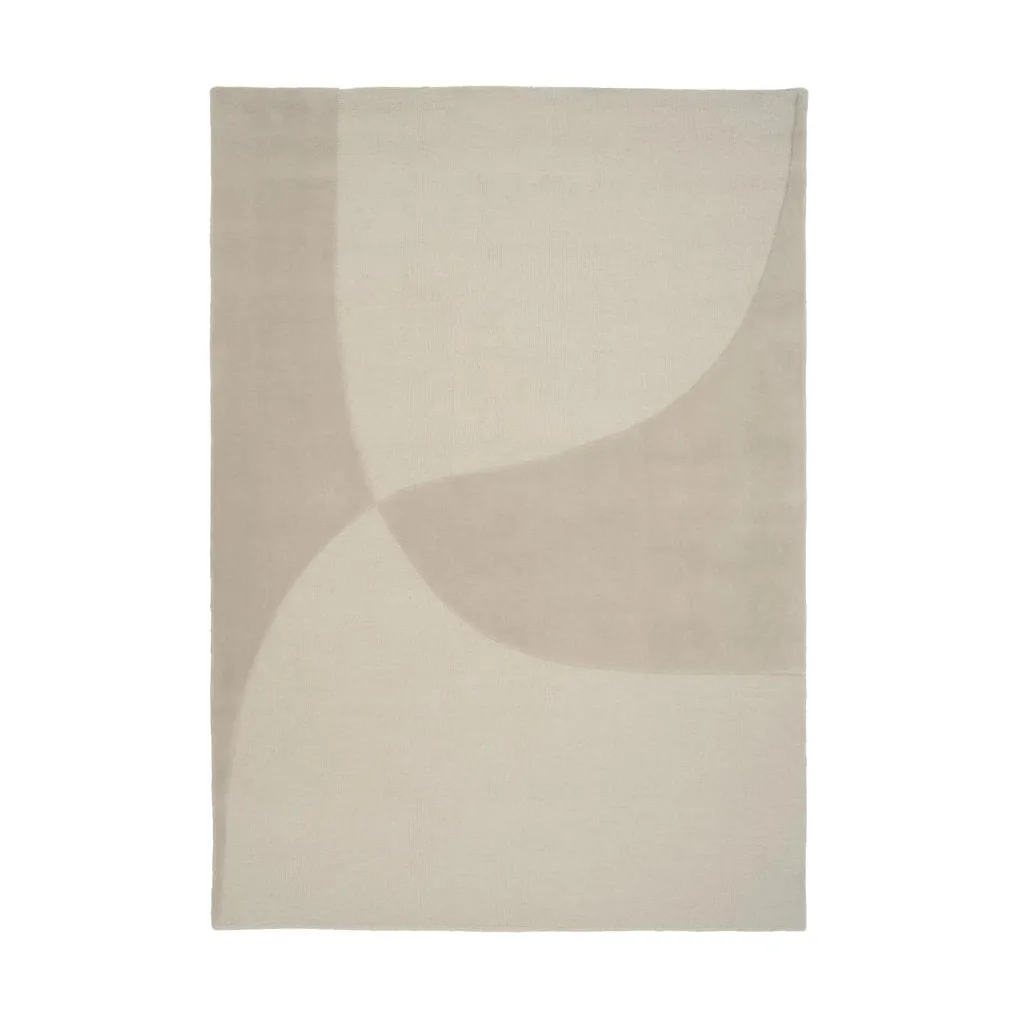 Split Plains rug, Beige, 170x240 cm Linie Design