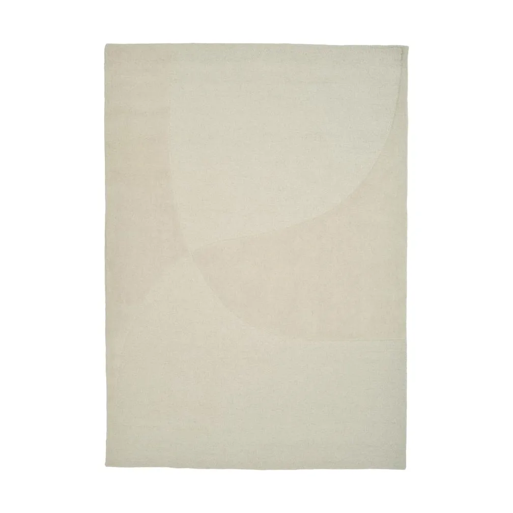 Split Plains rug, White, 140x200 cm Linie Design
