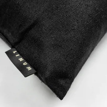 Seta pillowcase 50x50 cm - Black - Linum