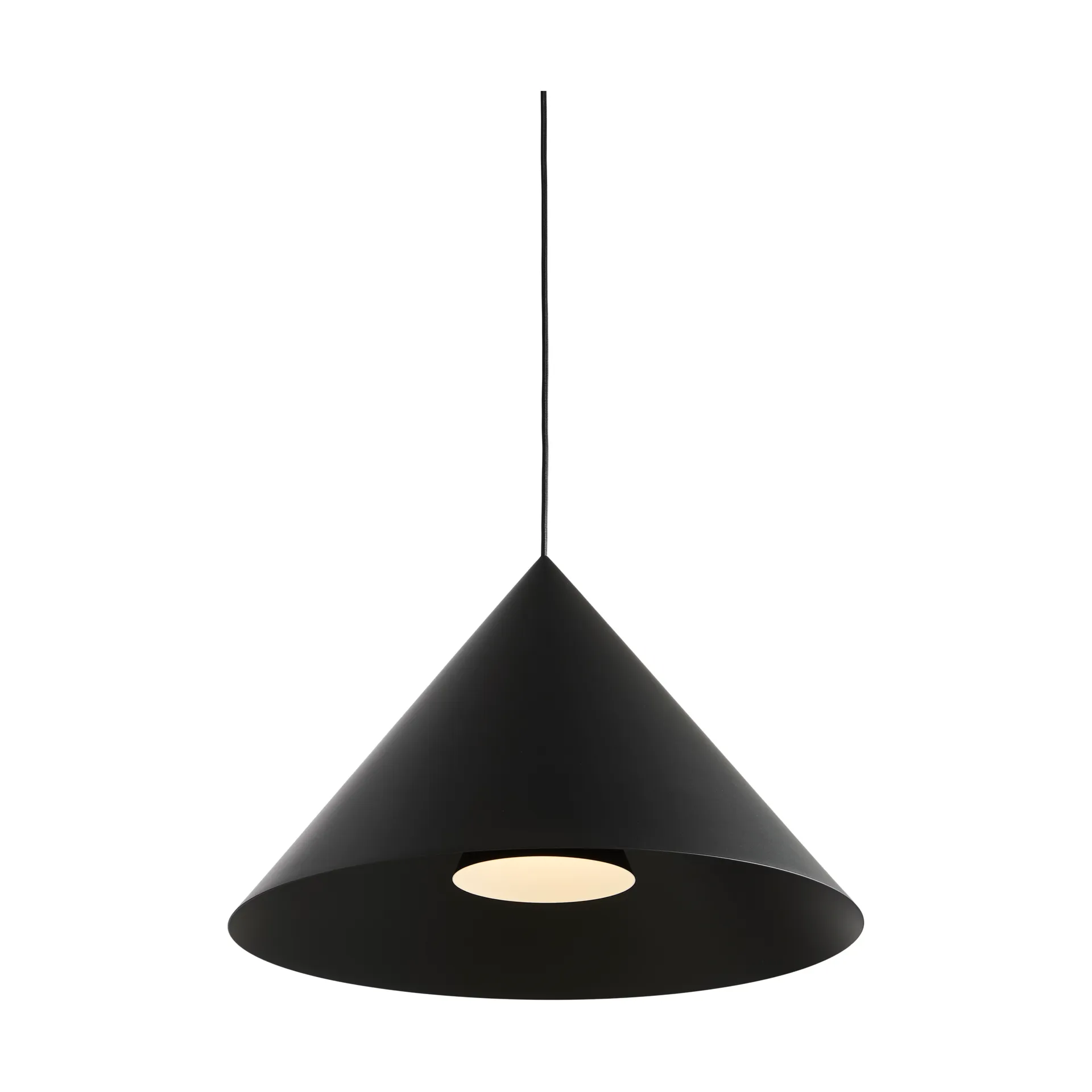 Hanzu pendant lamp, Black, Ø55 cm Loom Design