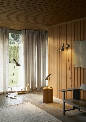 AJ wall lamp - Brass-warm grey - Louis Poulsen