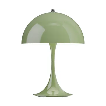 Panthella 250 portable table lamp V3 - Opaque moss green - Louis Poulsen