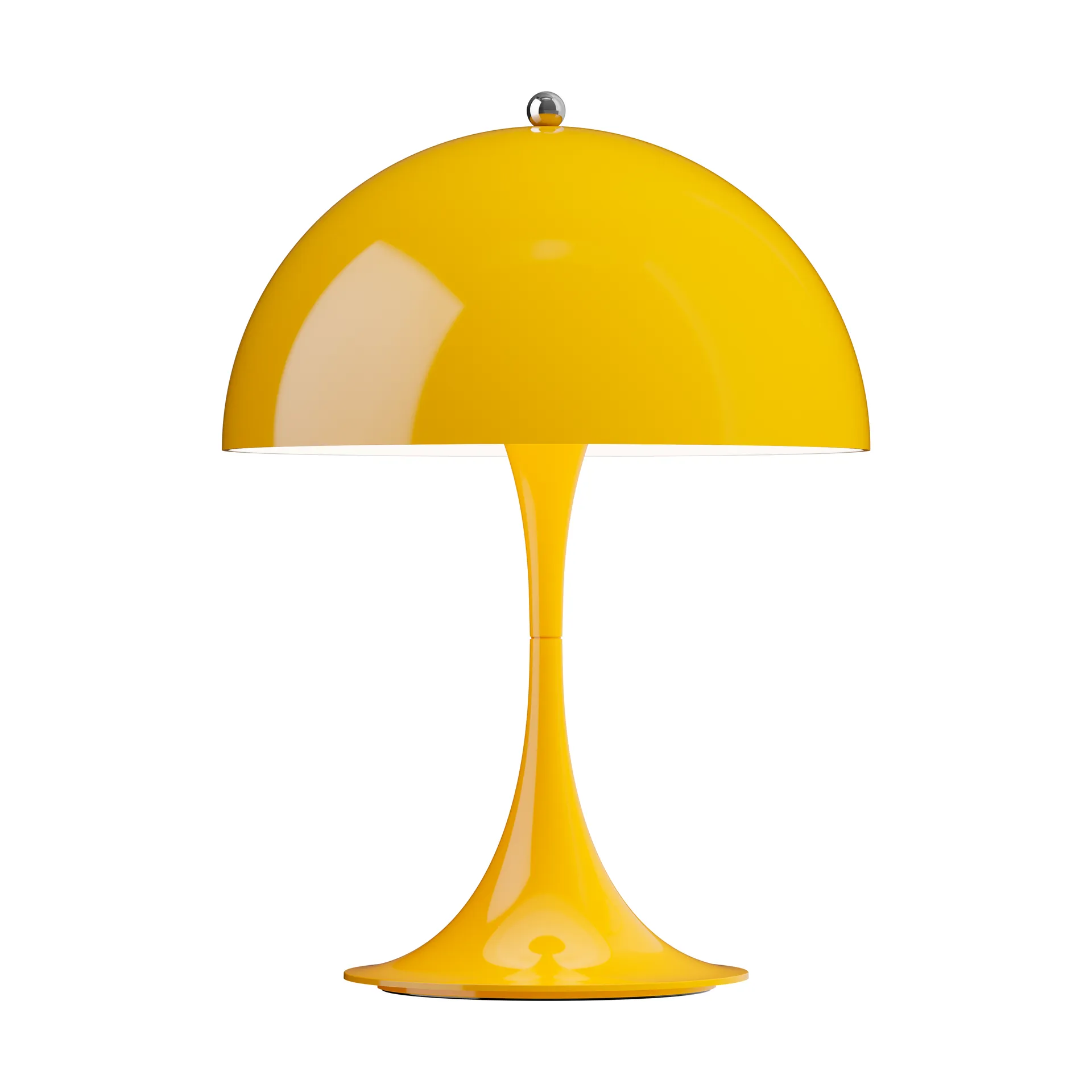 Panthella 250 portable table lamp V3, Opaque yellow Louis Poulsen