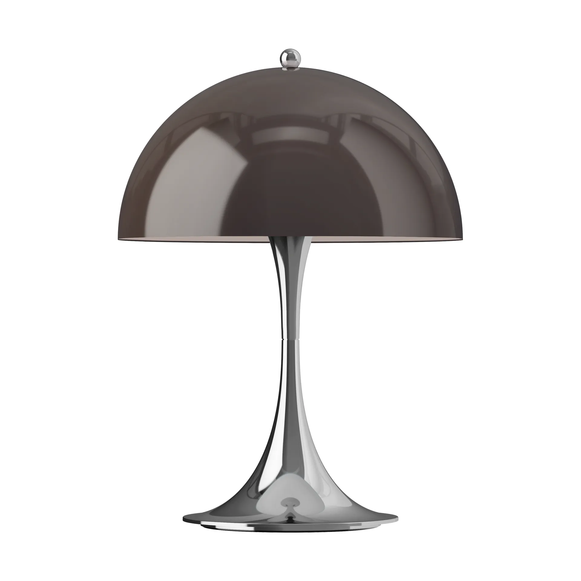 Panthella 250 portable table lamp V3, Original Opal Brown Louis Poulsen