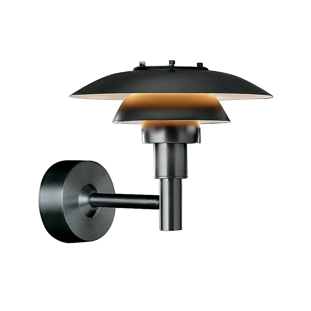 PH 3-2½ wall lamp, Black Louis Poulsen