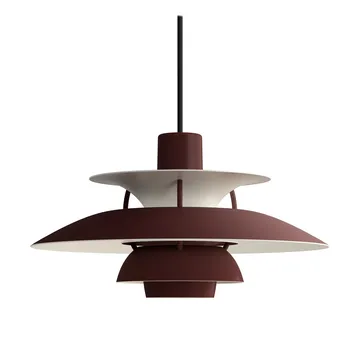 PH 5 pendant lamp - Ø300, Monochrom burgundy - Louis Poulsen