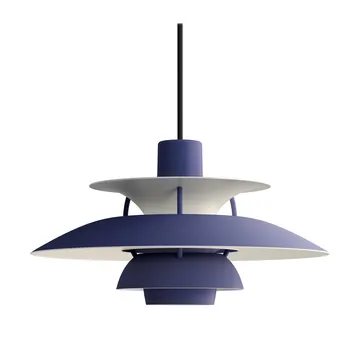 PH 5 pendant lamp - Ø300, Monochrom dusty indigo - Louis Poulsen