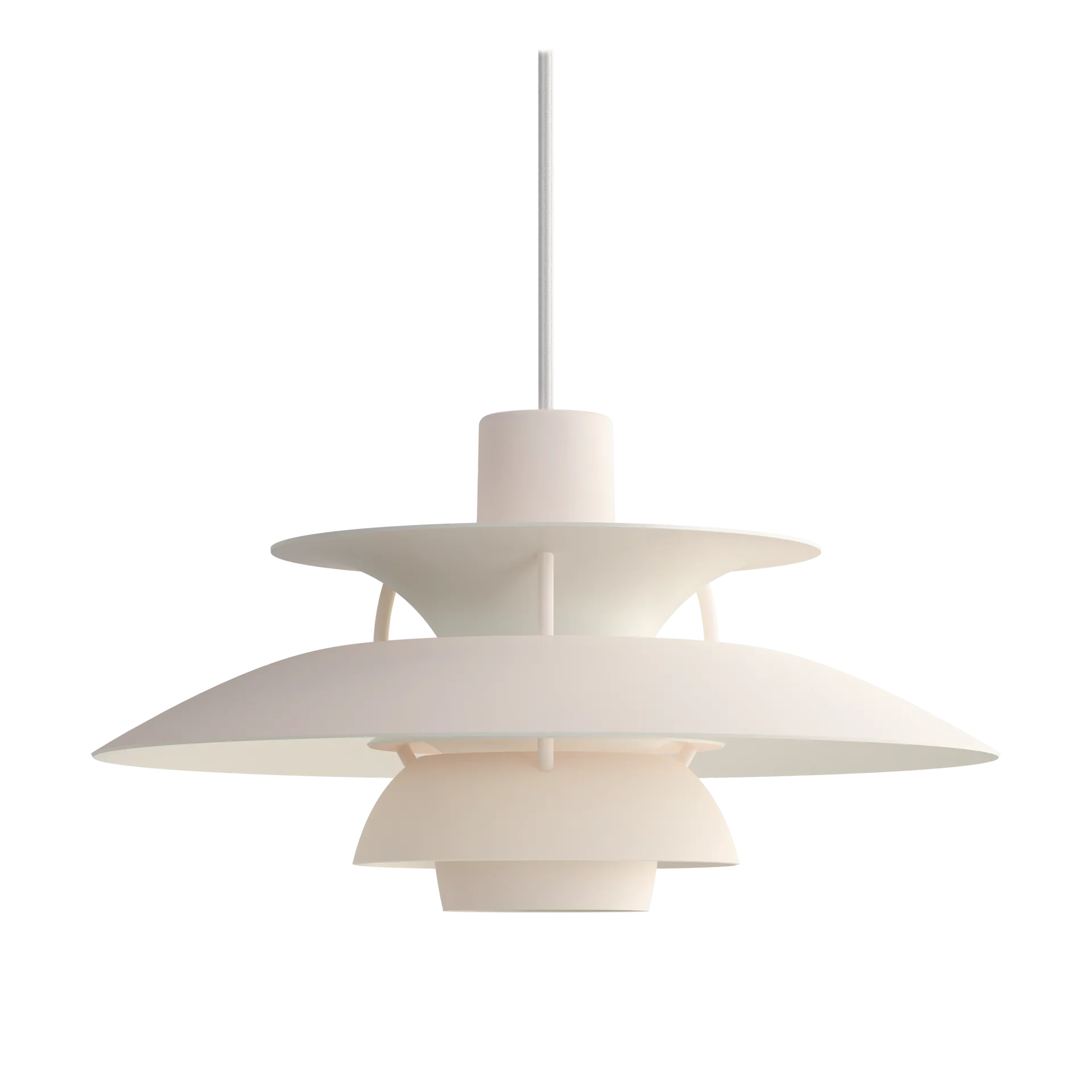 PH 5 pendant lamp, Ø300, Monochrom pale blush Louis Poulsen