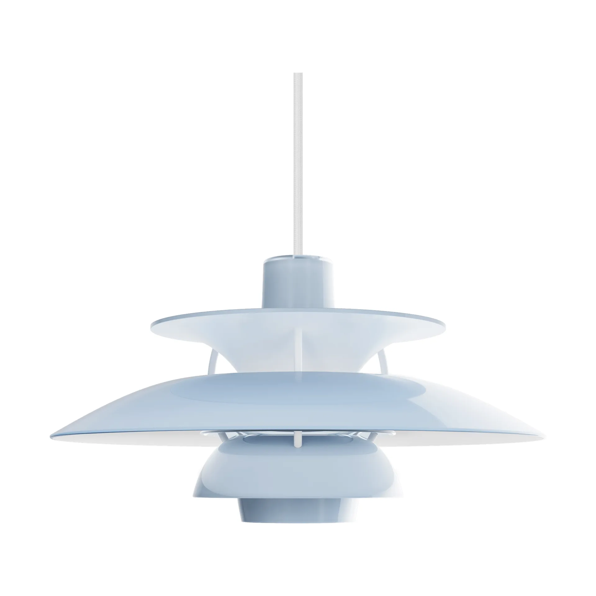 PH 5 pendant lamp, Ø320, Opal pale blue Louis Poulsen
