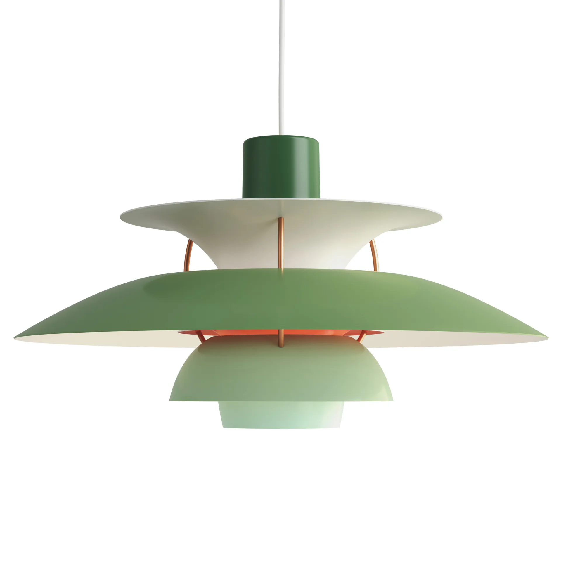 PH 5 pendant lamp, Ø500, Green Louis Poulsen