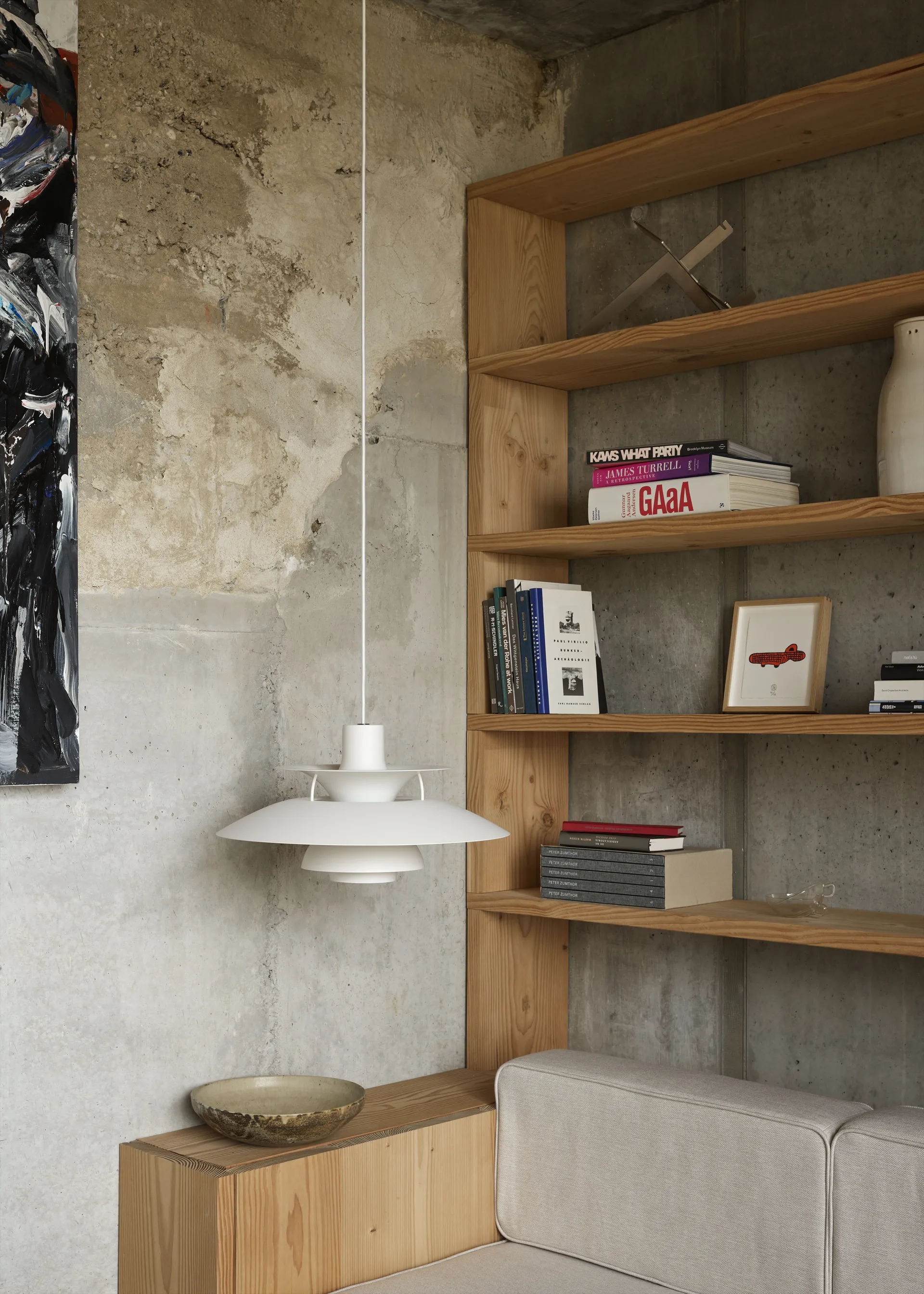 PH 5 pendant lamp, Ø500, Monochrom pale blush Louis Poulsen