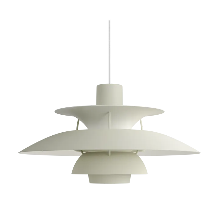 PH 5 pendant lamp - Ø500, Monochrom pale pewter - Louis Poulsen