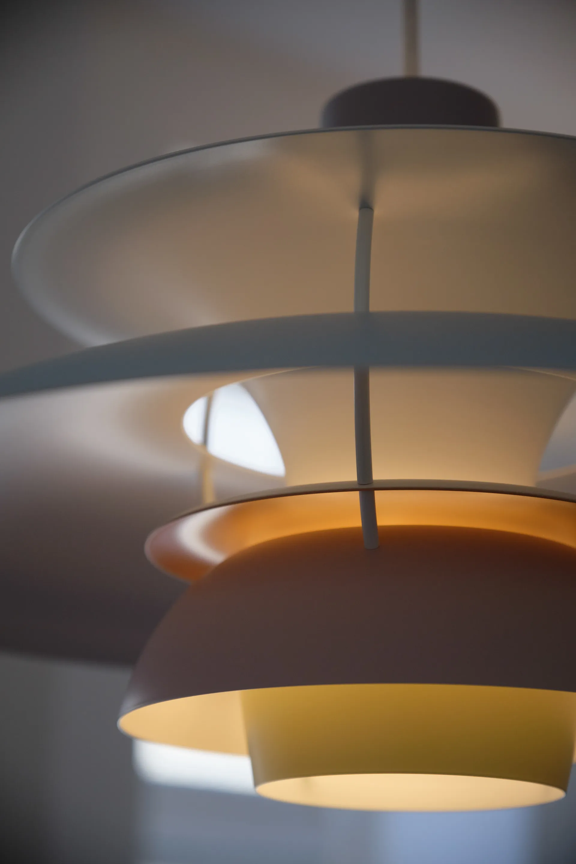 PH 5 pendant lamp, Ø500, Pastel-oyster grey-blue-pink Louis Poulsen