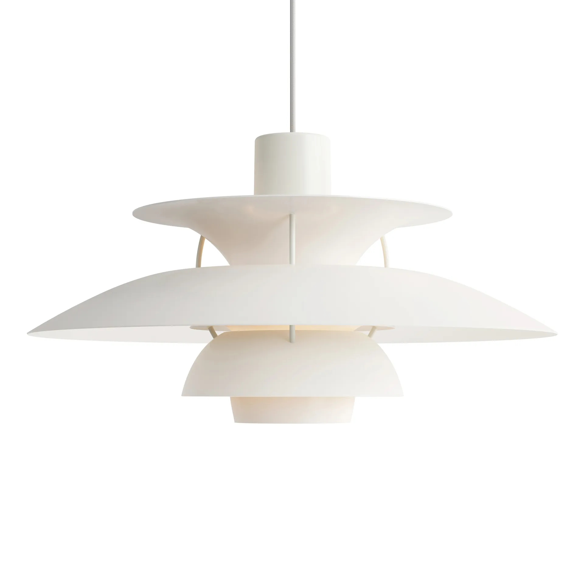PH 5 pendant lamp, Ø500, White Louis Poulsen