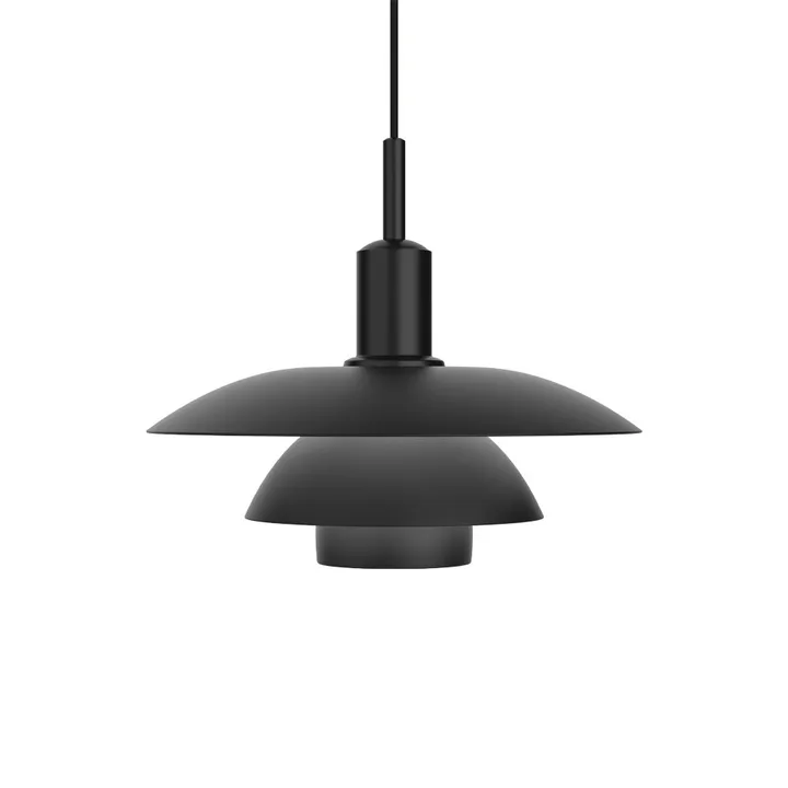PH 5/5 LED pendant lamp - Black, metal - Louis Poulsen