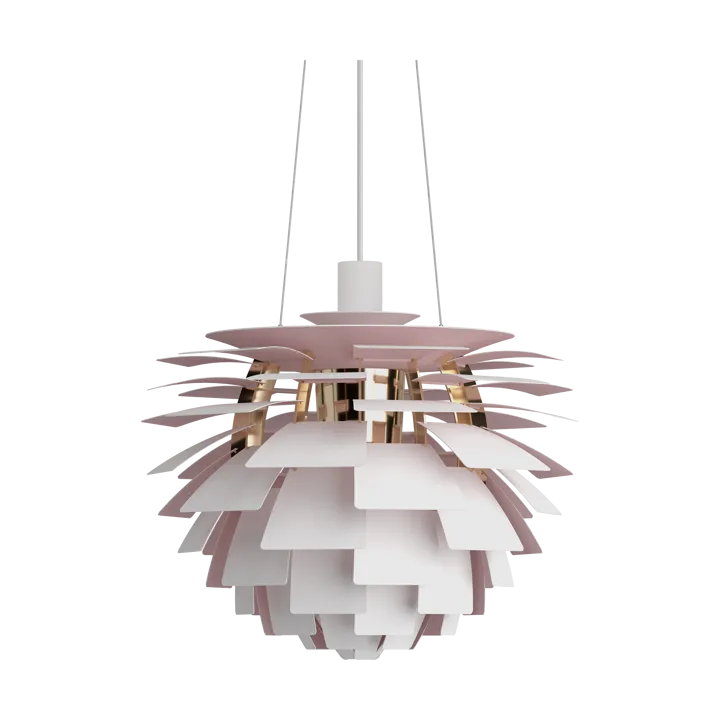 PH Artichoke Anniversary edition pendant lamp - Matte white-pale rose Ø48 cm - Louis Poulsen