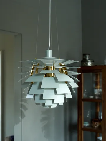PH Artichoke pendant lamp Ø48 cm - Dusty green-brass metallised - Louis Poulsen