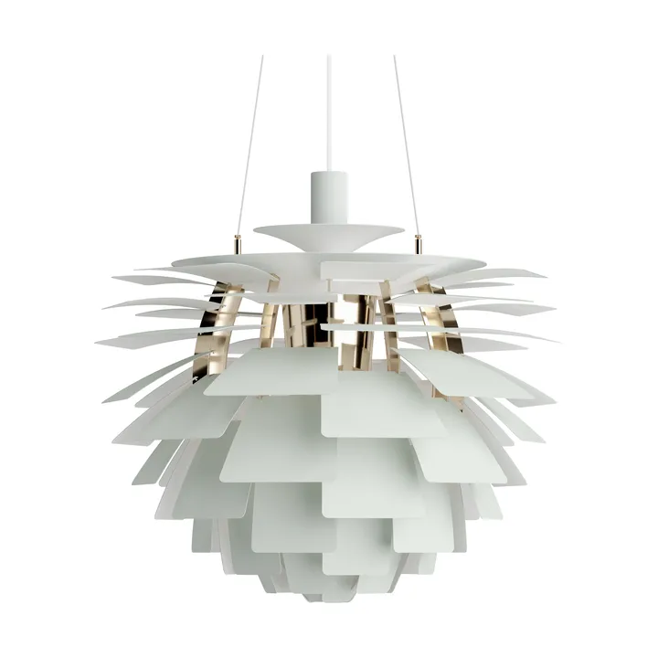 PH Artichoke pendant lamp Ø60 cm - Dusty green-brass metallised - Louis Poulsen