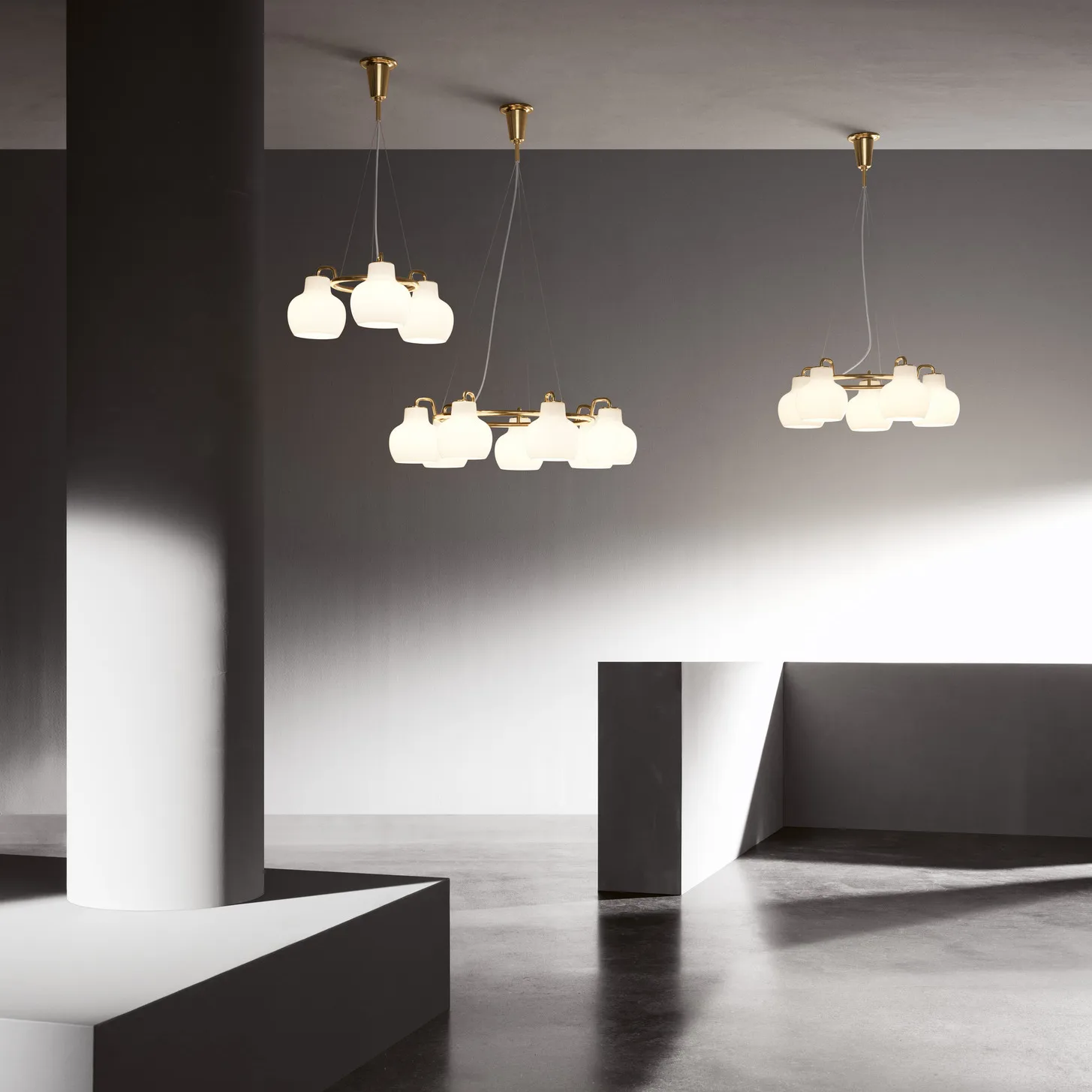 VL Ring Crown 3-5-7 pendant lamp, 3 Louis Poulsen