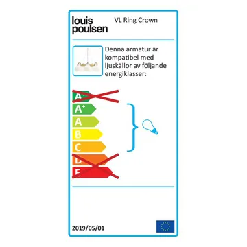 VL Ring Crown 3-5-7 pendant lamp - 3 - Louis Poulsen
