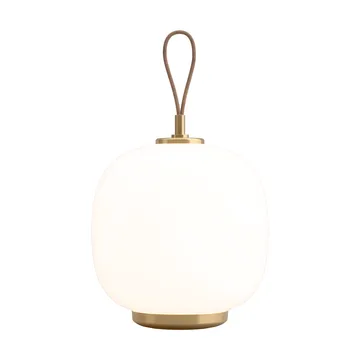 VL45 Radiohus portable lamp Ø17,5 cm - Brass-white opal glass - Louis Poulsen