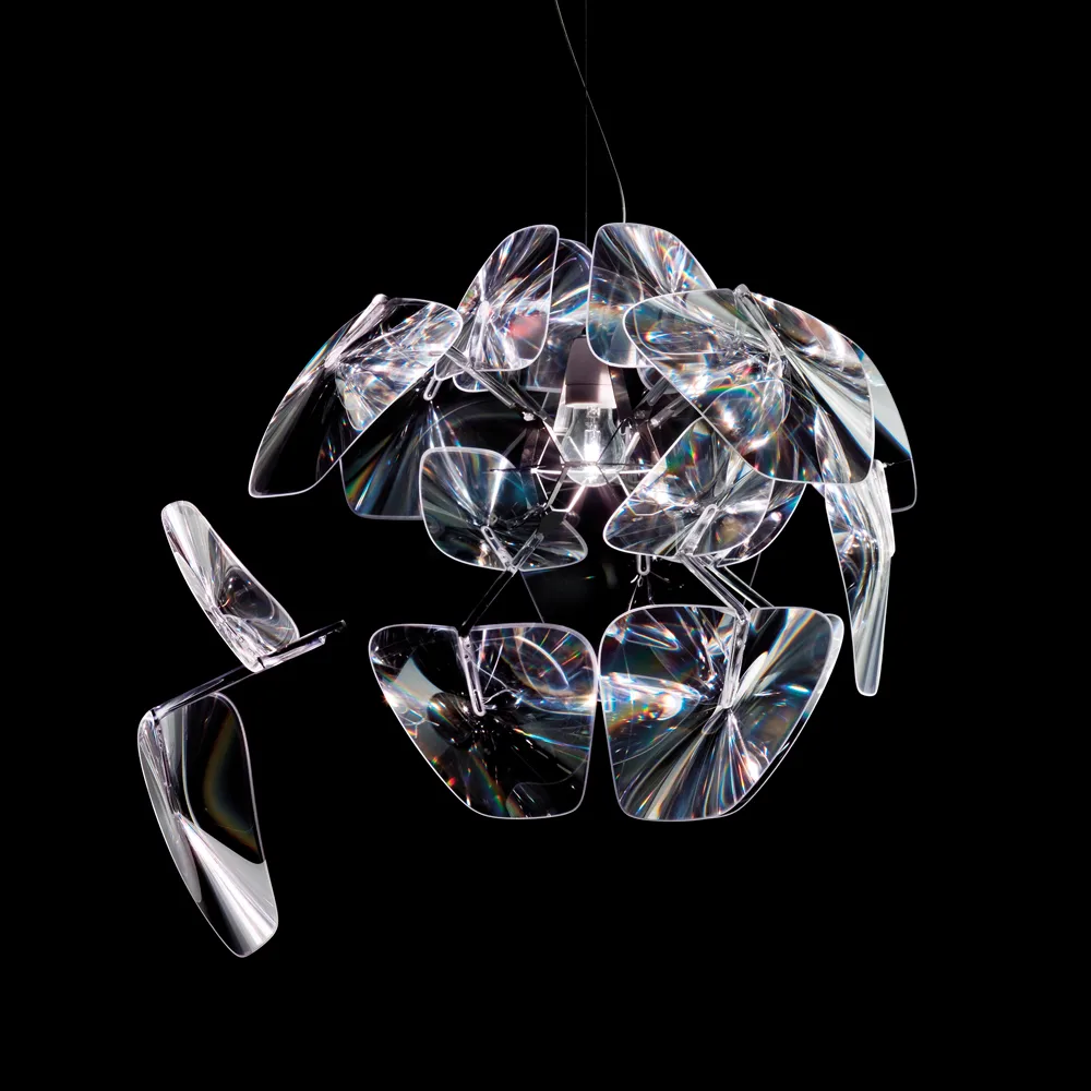 Hope D66/12 pendant lamp, Transparent Luceplan