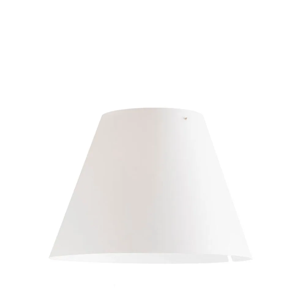 Lady Costanza D13E/1 lamp shade, White Luceplan