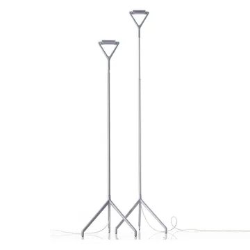 Lola D15ND floor lamp - Black, aluminium - Luceplan
