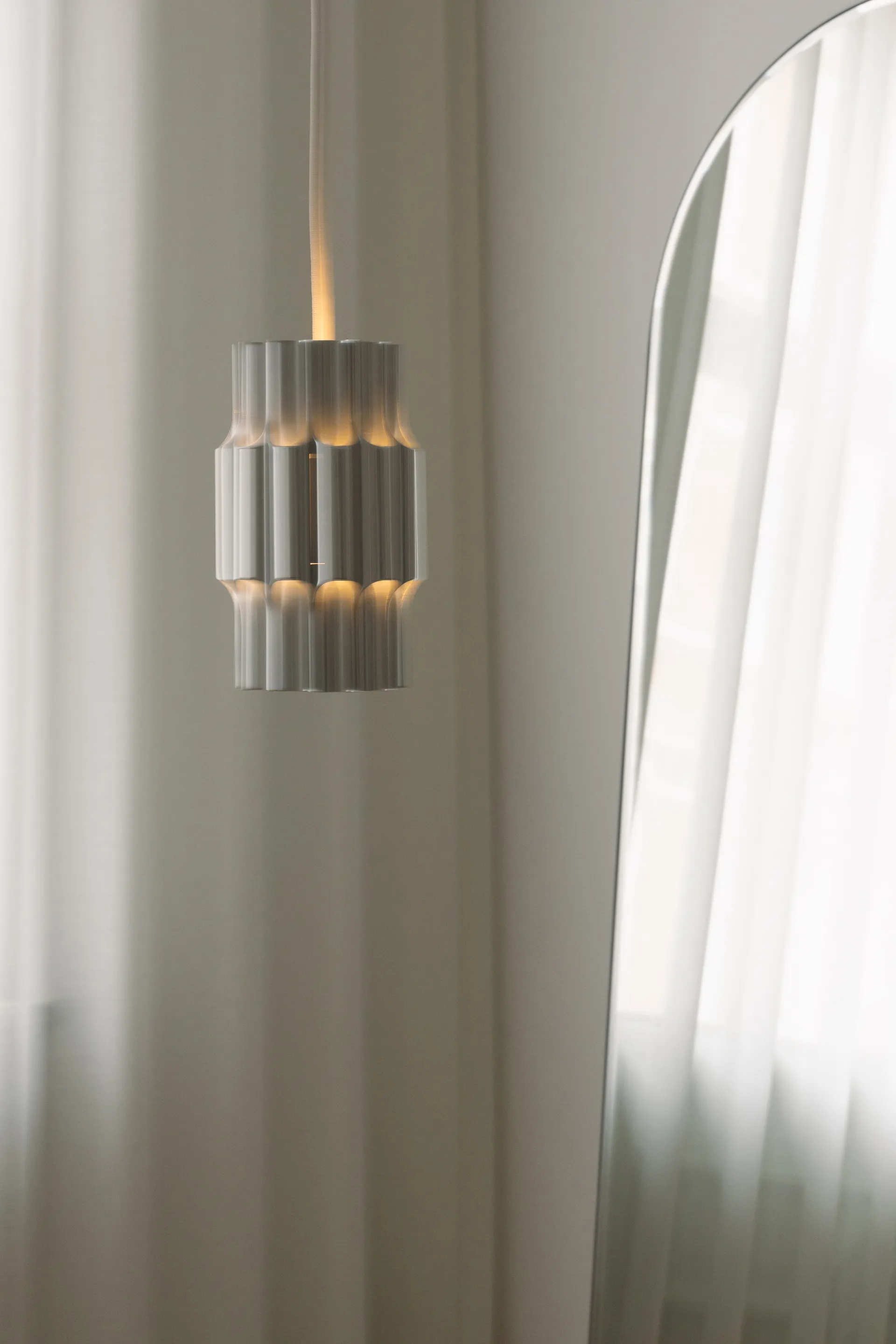 Pan 120 pendant lamp, Aluminium LYFA