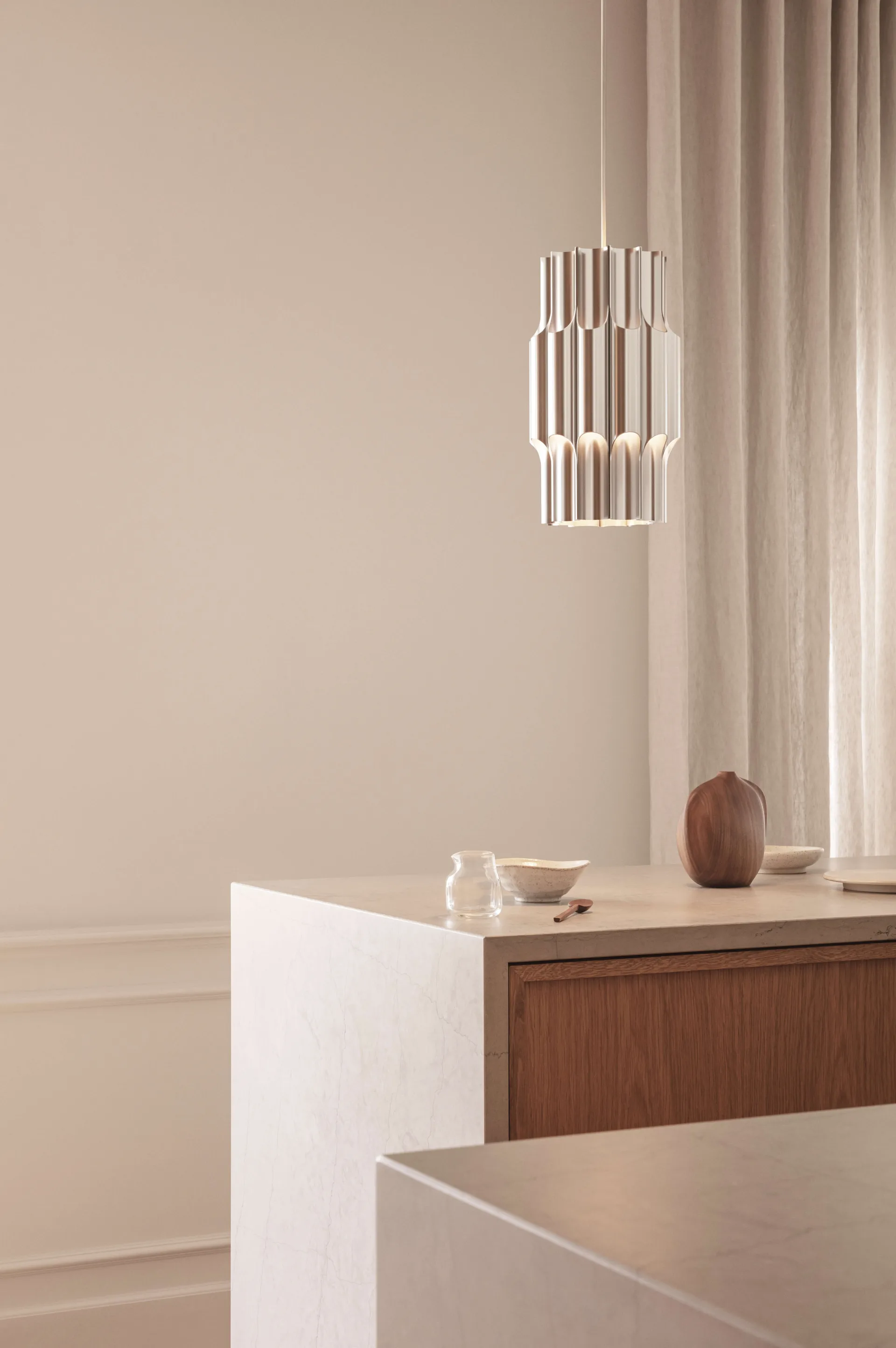 Pan 190 pendant, Aluminium LYFA
