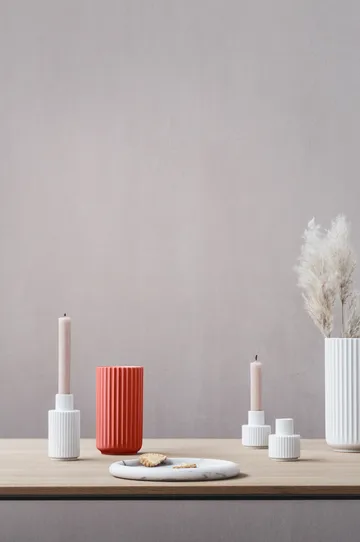 Lyngby vase - Red, 15.5 cm - Lyngby Porcelæn