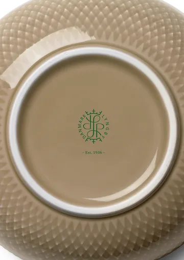 Rhombe serving bowl Ø17.5 cm - Clay - Lyngby Porcelæn