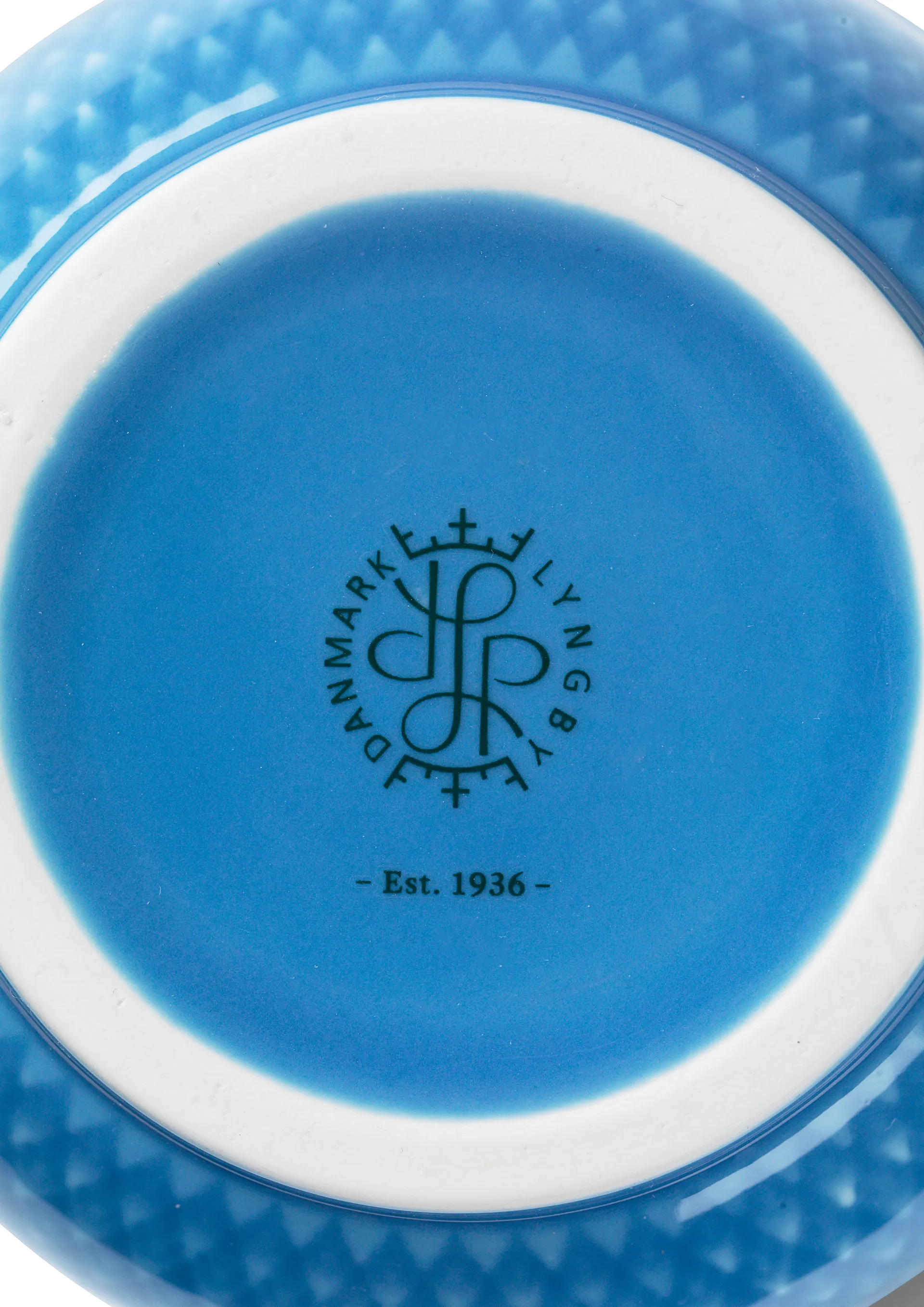 Rhombe vase 20 cm, Blue Lyngby Porcelæn