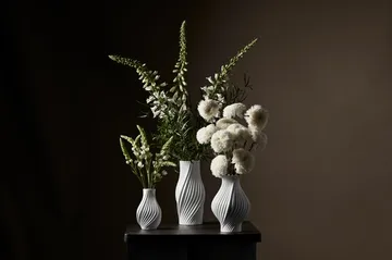 Twist vase 25 cm - White - Lyngby Porcelæn