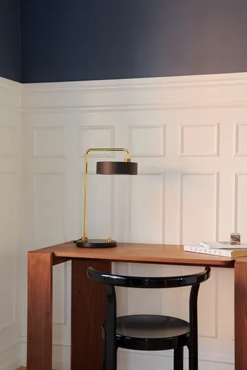Petite Machine table lamp - Deep black - Made By Hand