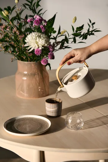 Alku mug 2-pack - Terra-white - Marimekko