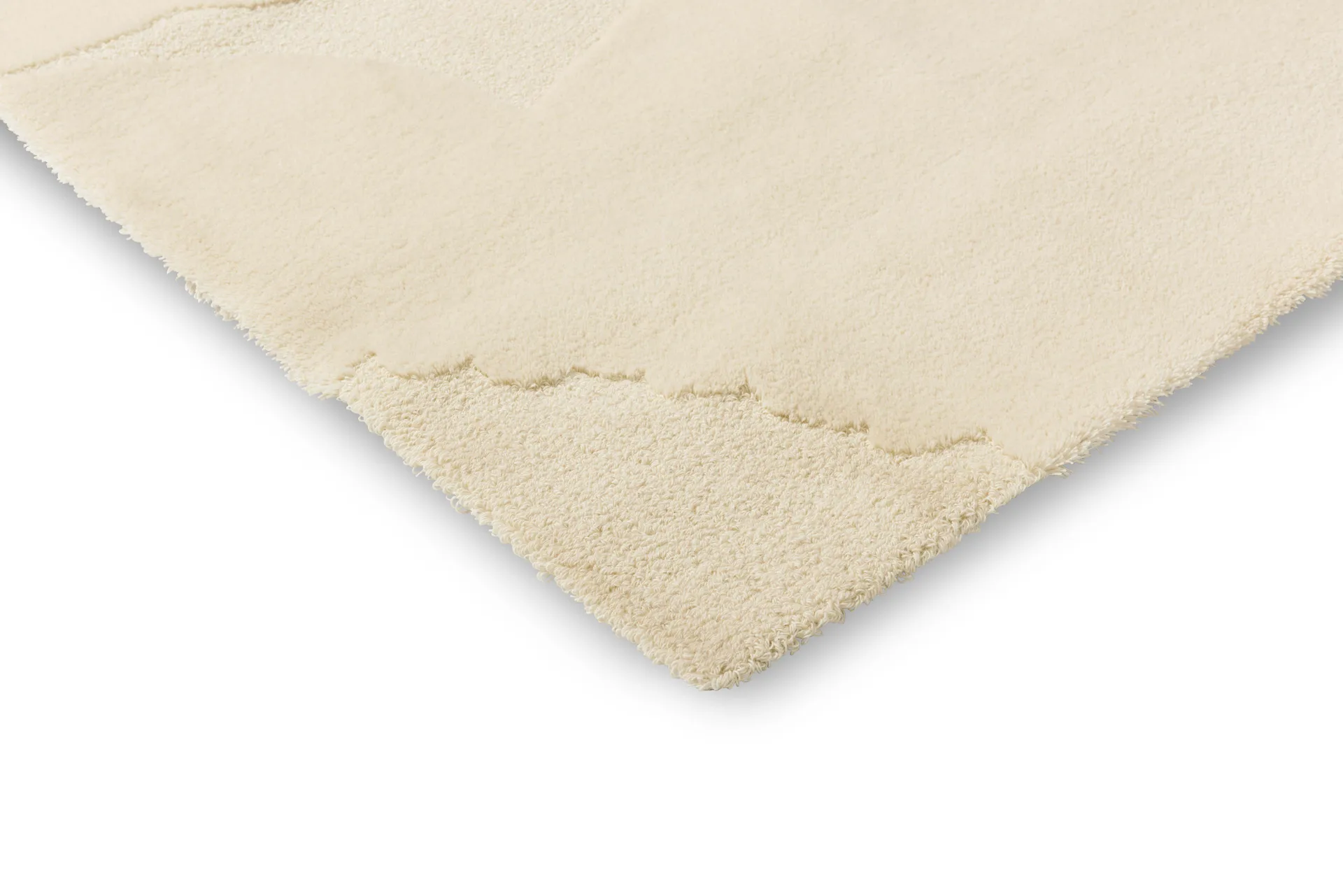 Iso Unikko wool rug, Natural white, 250x350 cm Marimekko
